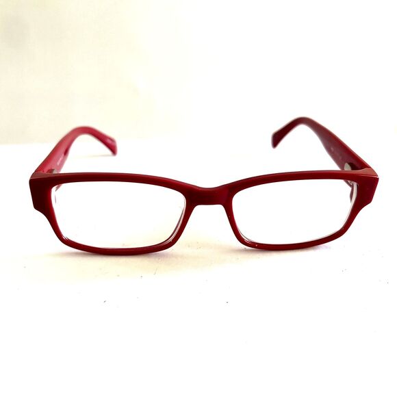 Modern Slck Eyeglasses  Designer Frames Only Red 51-17-140 - Picture 1 of 6